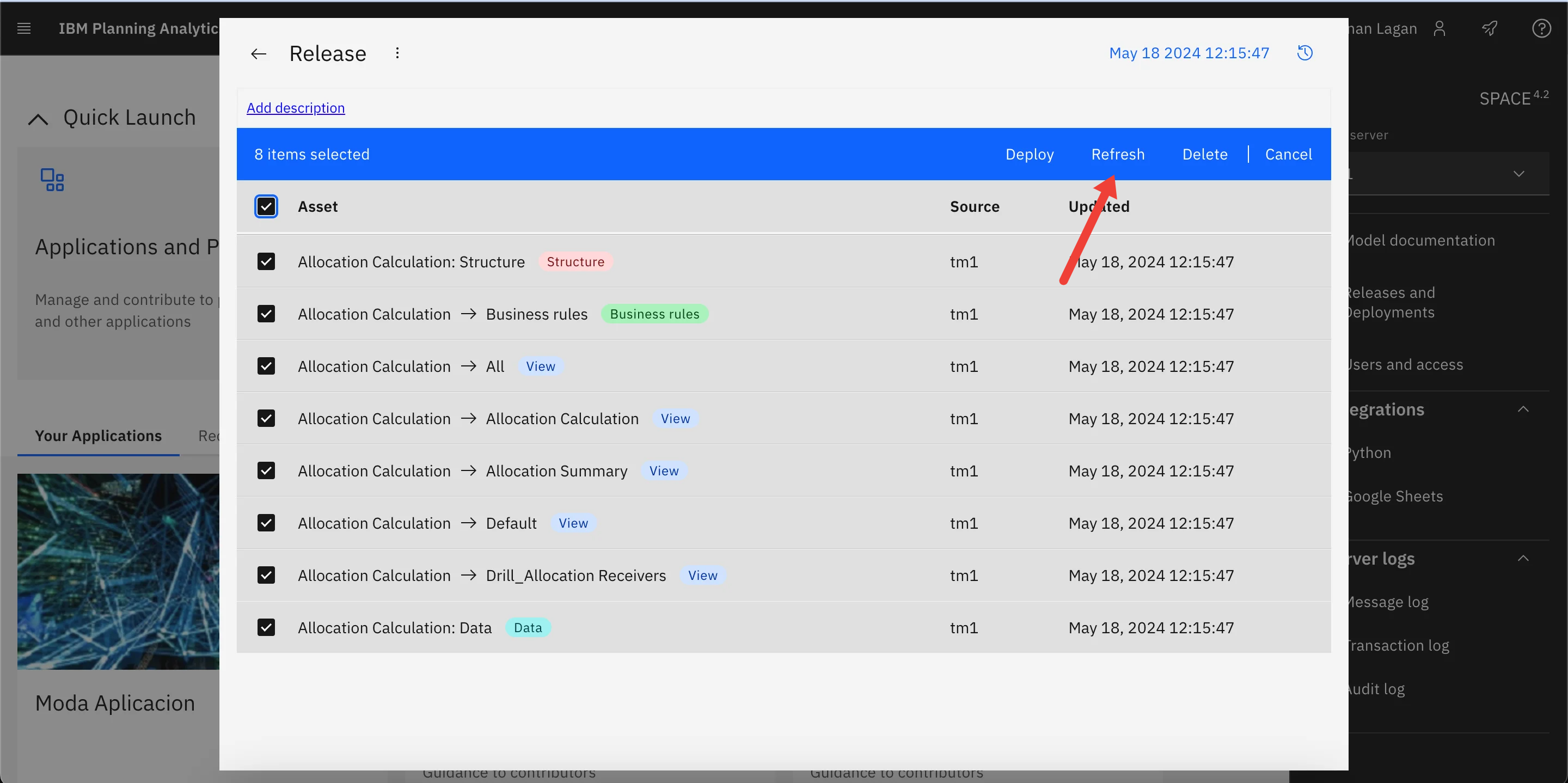 Refresh release asset